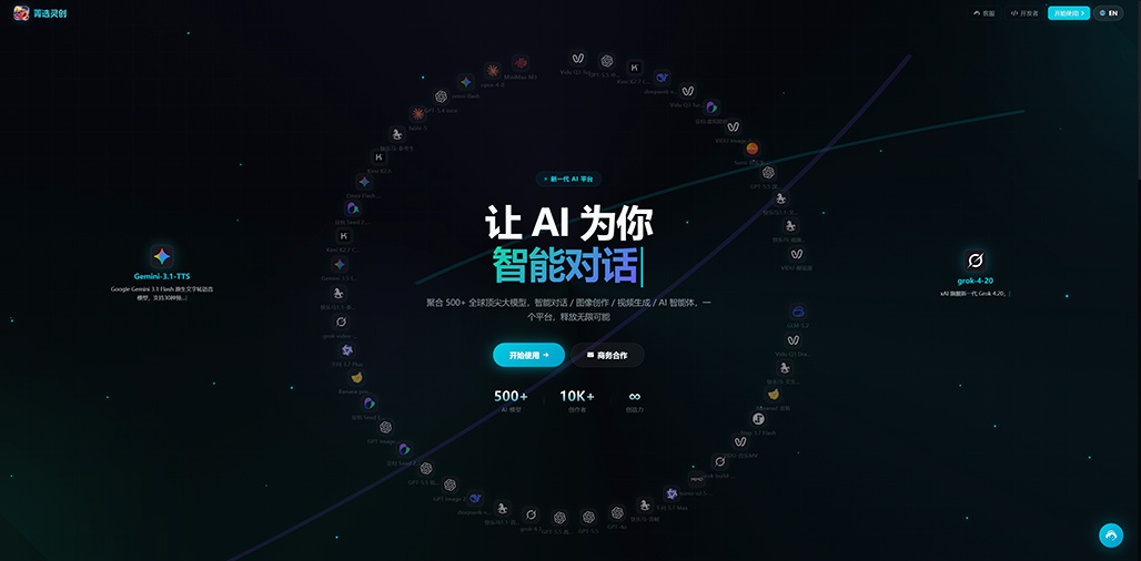 AI创作与影像场景示意图